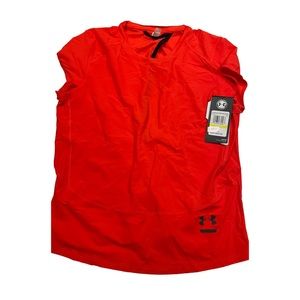 Under Armour • Fitted Training Shirt • Women’s Size M • Orange • NWT